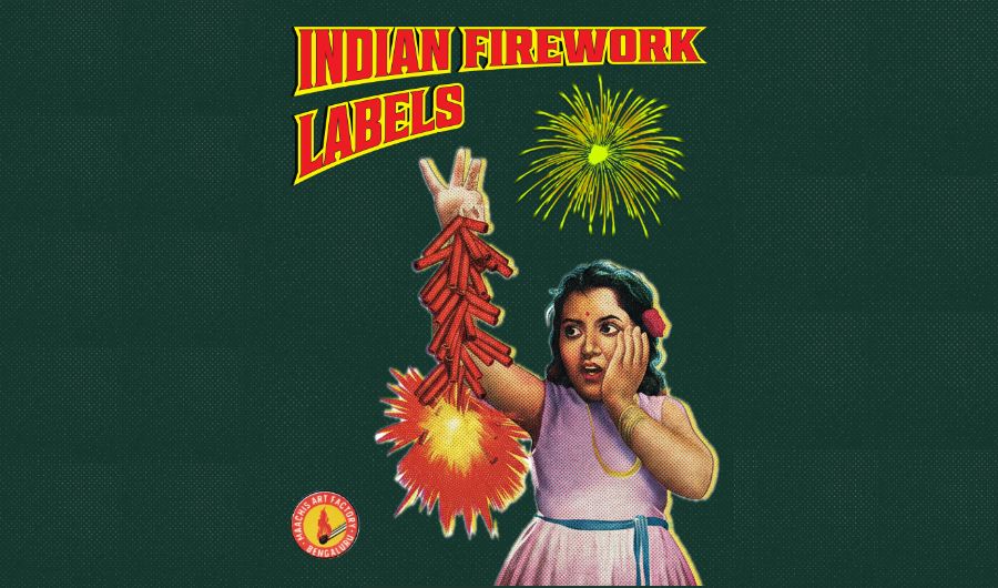The Forgotten Art of Indian Firework Labels