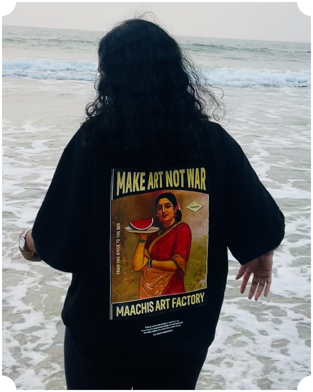 Make Art Not War Tee