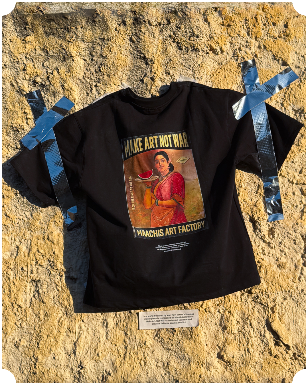 Make Art Not War Tee