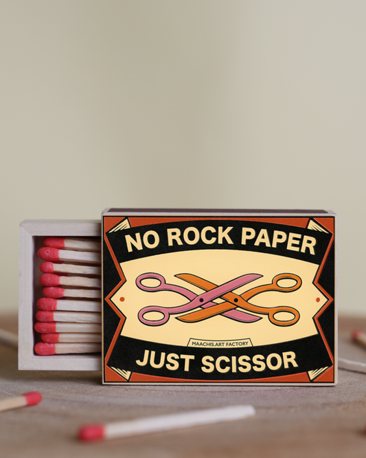 No Rock Paper Just Scissor