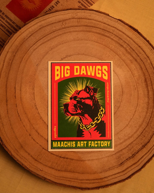 Big Dawgs Postcard